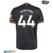 Moški Nogometni dresi Aston Villa Johan Manzambi #44 Gostujoči 2026-27 Kratek Rokav